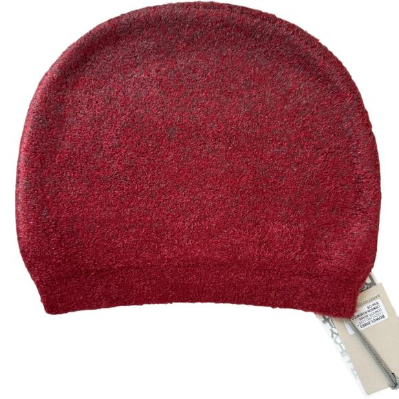 Barefoot Dreams Cozy Chic Lite Confetti Beanie Crimson-Rosewood  NWT Winter - Picture 4 of 9